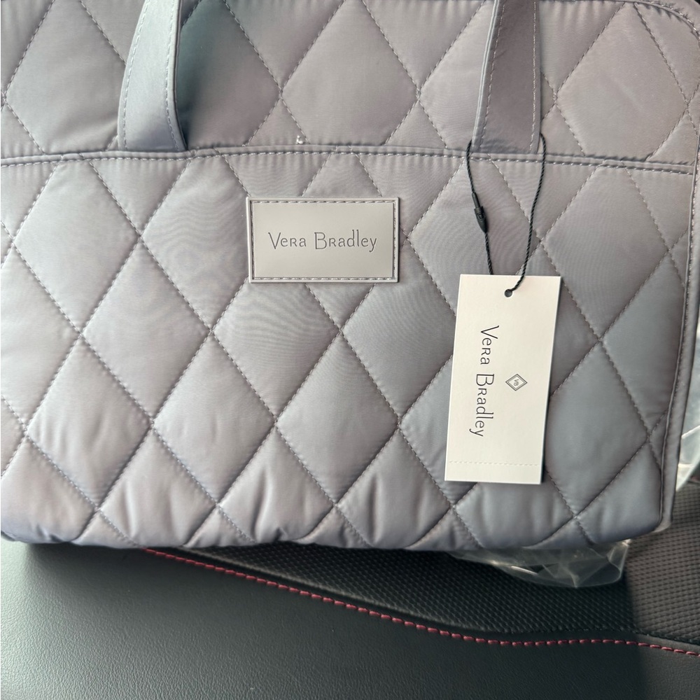 Vera Bradley Ultralight Hanging Travel Organizer in Frost Gray - Picture 5 of 13